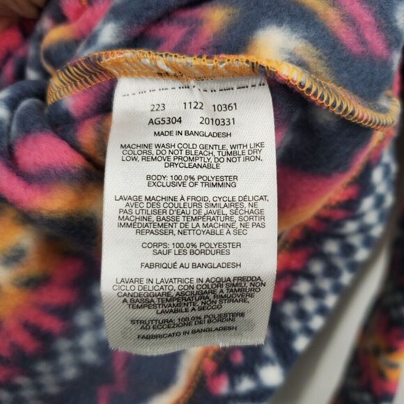 Columbia Benton Springs Long Sleeve Hoodie Girls Size Large NWT Half Zip Aztec - Picture 8 of 15